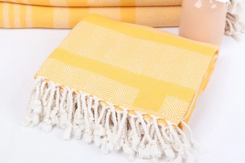 Organic towel, Home Decor Towel, Scarf Towel, Quick-dry travel peshtemal towel, 68x38 Cotton Chevron Towel, Lightweight Turkish towel, Custom Gift - 9