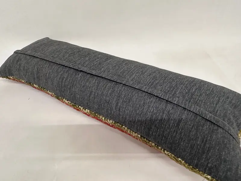 Gift Pillow, Vintage Throw Pillow Case, 12x36 Red Cushion Case, Authentic Pillow, Cushion, Ethnical Kilim Rug Pillow, Kilim Pillow Cover - 7