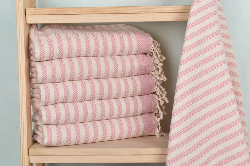 70x40 Cotton Chevron Towel, Boyfriend Christmas Gift, Bachelorette Favors Beach, Personalized Towel, Bachelorette Party Gifts, Gift For Her - 2