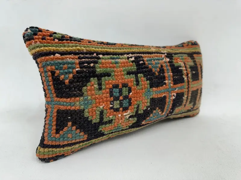Wholesale Cushion, Turkish Pillow, Pet Cushion Case, Gift Pillow, Cushion Case, 8x16 Blue Pillow, Nomadic Cushion, Pillow for Couch - 3