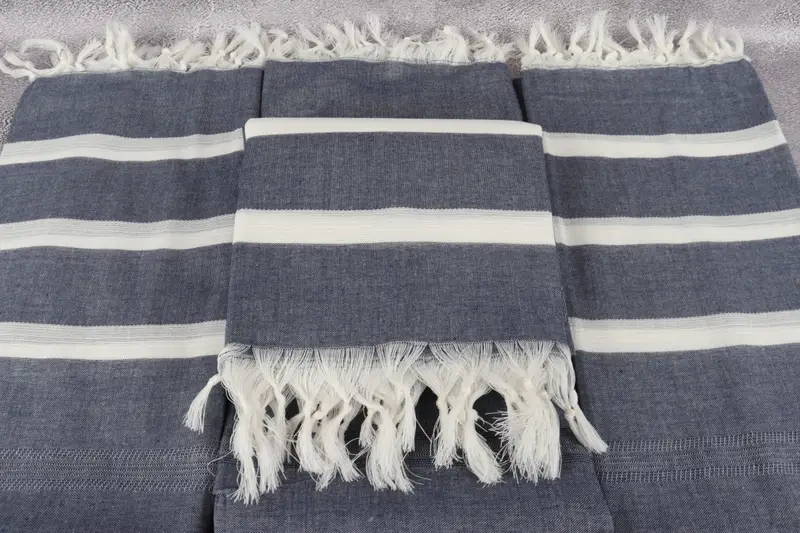 Personalized Home Gift Wedding, 70x38 Cotton Striped Towel, Custom Gift, Wedding Gift Ideas, Absorbent towel, Housewarming Gift, Spa Gift Towel - 4
