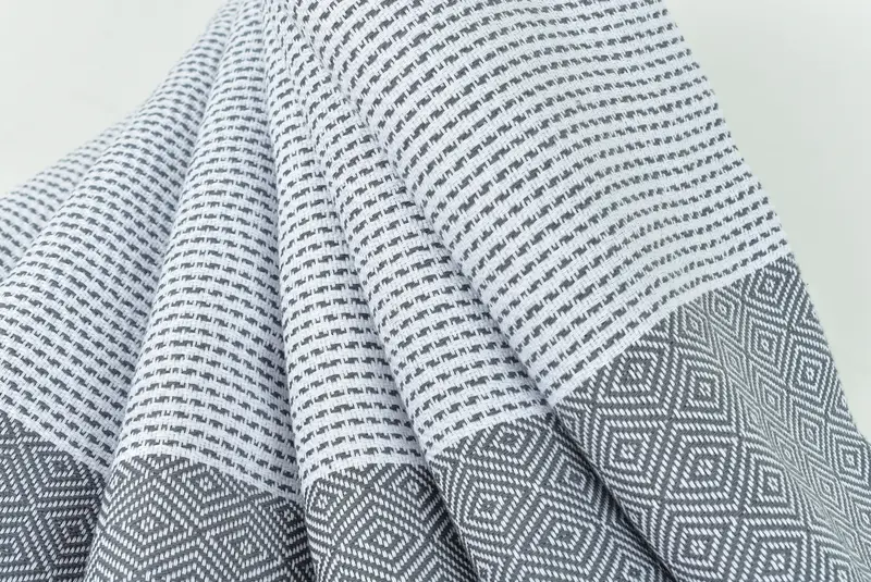 Peshtemal Towel, Personalized Beach Towel, Wedding Gift Ideas, 70x40 Cotton Diamond Towel, Custom Turkish Towel, Luxury towel, Quick-Dry Beach Towel - 5