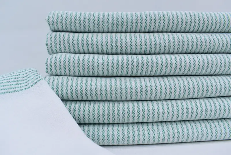 Baby Boy Gift, Bridesmaid Gift Towel, 70x36 Cotton Striped Towel, Scarf Towel, Spa Gift Towel, Turkish hand towel, Organic Cotton Towel, Bath towel - 3