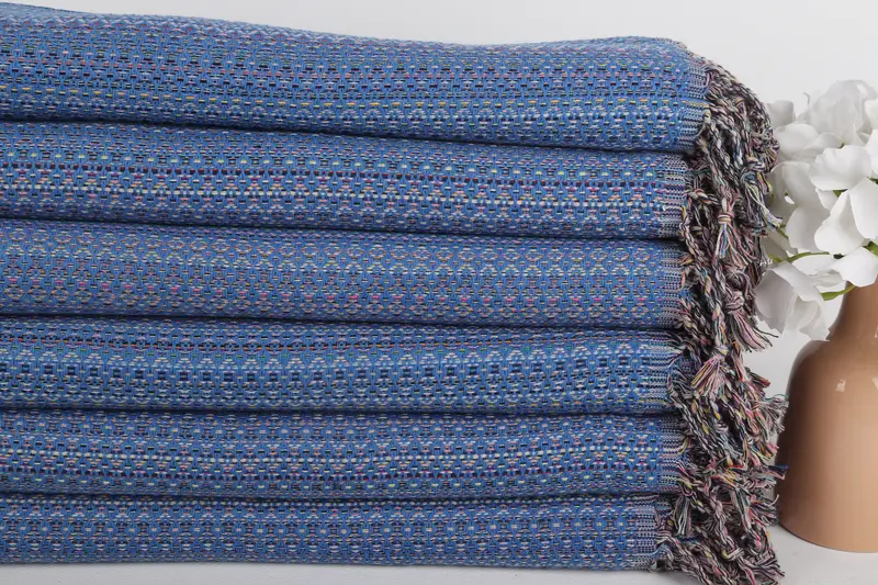 Best Beach Towel, 70x40 Cotton Colorful Diamond Towel, Bridal Shower Gifts, Lightweight Turkish towel, Handwoven Turkish Towel, Custom Beach Towel - 3