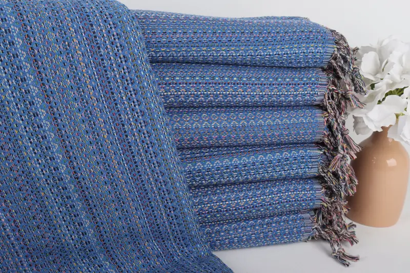 Best Beach Towel, 70x40 Cotton Colorful Diamond Towel, Bridal Shower Gifts, Lightweight Turkish towel, Handwoven Turkish Towel, Custom Beach Towel - 1