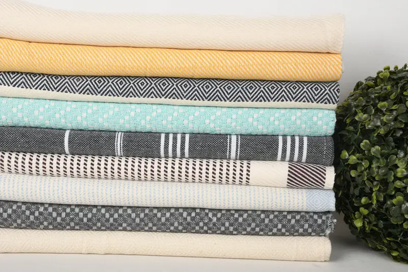 36x18 Baumwollset 10 Handtuch, türkisches Handtuch, Spahandtuch, maßgeschneiderte Handtücher, Freundesgeschenk, kleine Badetücher, Bio -Handtuch, personalisierte Geschenke - 3
