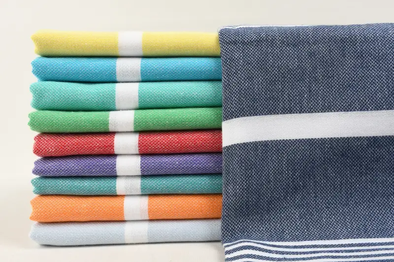 Personalized Gift, Gift For Coworker, Vegas Bachelorette Party Favors, Wedding Towel, 70x40 Cotton Striped Towel, Gift For Him, Wedding Gifts Towel - 1