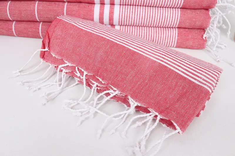Personalized Wedding Gift, Bulk Order Towel, Decorative Towel, Wedding Gift, Turkish Tea Towel, Personalized Gifts, 40x24 Cotton Striped Towel - 4