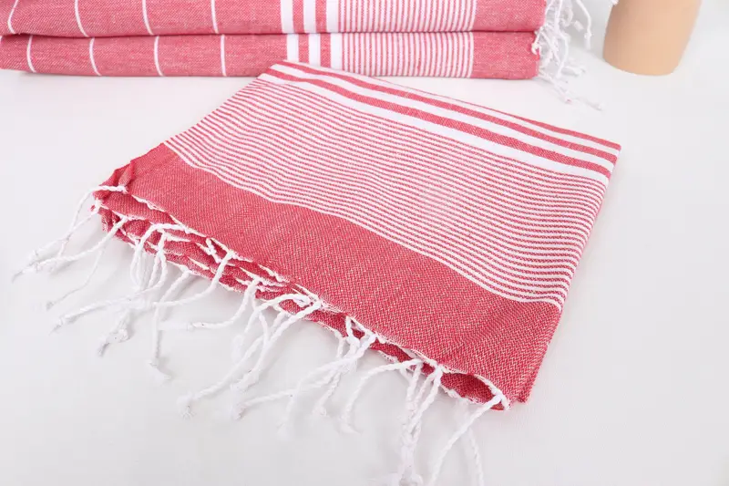 Personalized Wedding Gift, Bulk Order Towel, Decorative Towel, Wedding Gift, Turkish Tea Towel, Personalized Gifts, 40x24 Cotton Striped Towel - 5
