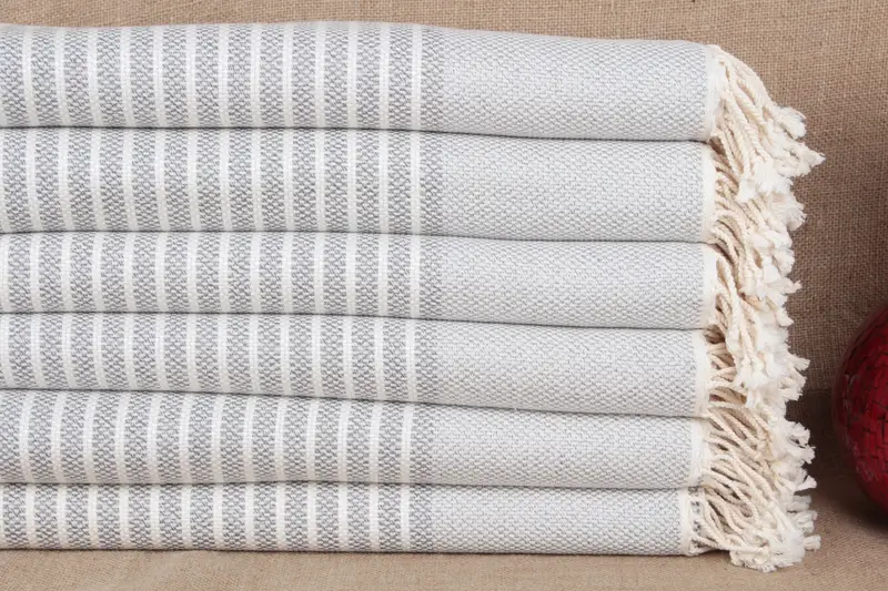 76x40 Cotton Striped Towel, Lightweight towel, Gifts For Him, Bachelorette Party Favors Beach, Girls Weekend Getaways Gifts, Large Turkish Towel