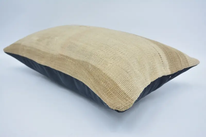 Interior Designer Pillow, Pillow for Couch, 12x20 Beige Pillow Cover, Pillow Cover, Muted Pillow Cover, Vintage Kilim Throw Pillow - 6