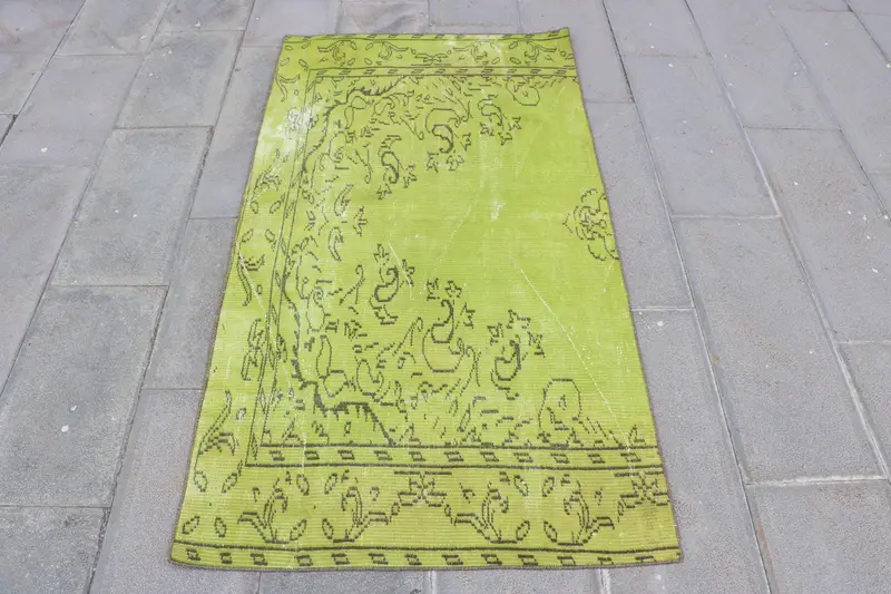 Alfombra con estampado animal verde, 9 x 1,5 m, elegante espacio habitable