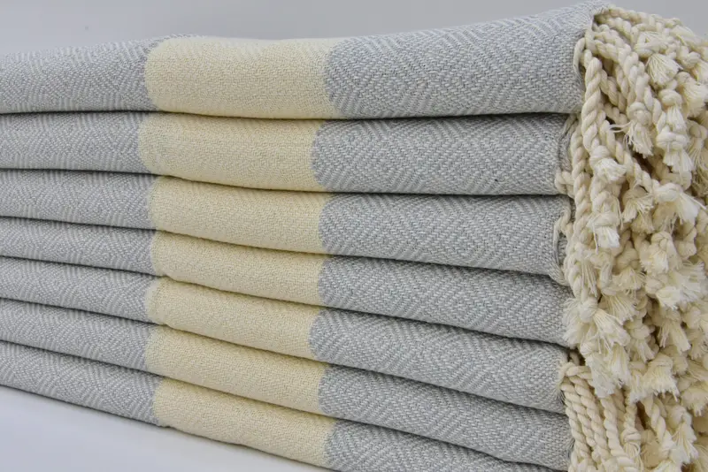 Bathroom Towels, Small Bath Towels, Wedding Day Gift For Bride, Wedding Favors, Xmas Gifts, 40x20 Cotton Diamond Towel, Monogram Turkish Bath Towel - 3