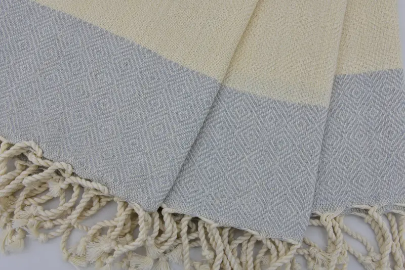 Bathroom Towels, Small Bath Towels, Wedding Day Gift For Bride, Wedding Favors, Xmas Gifts, 40x20 Cotton Diamond Towel, Monogram Turkish Bath Towel - 5
