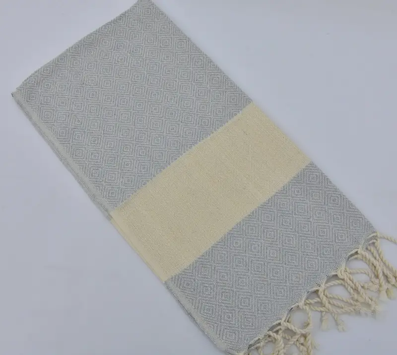 Bathroom Towels, Small Bath Towels, Wedding Day Gift For Bride, Wedding Favors, Xmas Gifts, 40x20 Cotton Diamond Towel, Monogram Turkish Bath Towel - 4