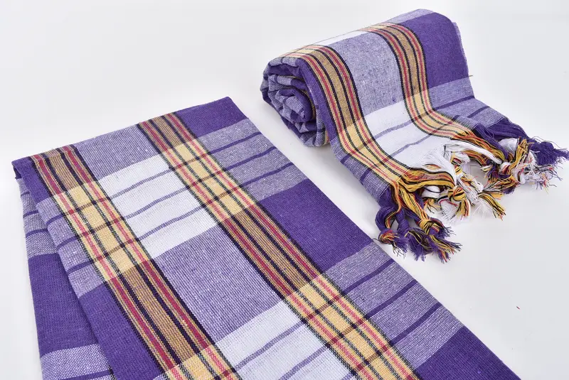 68x32 Cotton Striped Towel, Gift For Him, Customized Towels, Absorbent towel, Large Turkish Towel, Handwoven Turkish Towel, Custom Towel Beach - 7