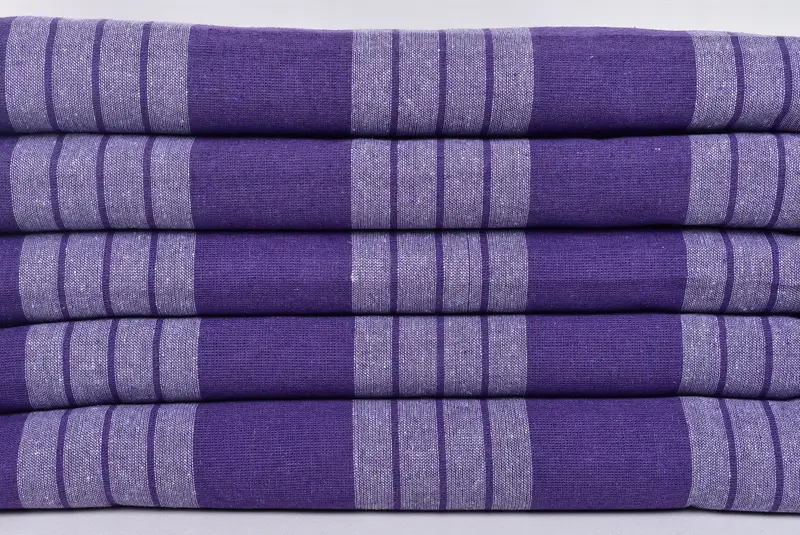 68x32 Cotton Striped Towel, Gift For Him, Customized Towels, Absorbent towel, Large Turkish Towel, Handwoven Turkish Towel, Custom Towel Beach - 2