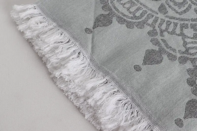 70x40 Cotton Floral Patterned Towel, Grandma Gift, Custom Wedding Gifts, Oversized Beach Towel, Custom Wedding Gift, Turkish beach towel - 8