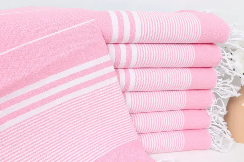 Xmas Gifts, Customized Turkish Towel, Embroidery Towel, Handmade Gift, Wedding Gift, Bridesmaid Gifts, 40x24 Cotton Striped Towel, Custom Hand Towel - 1