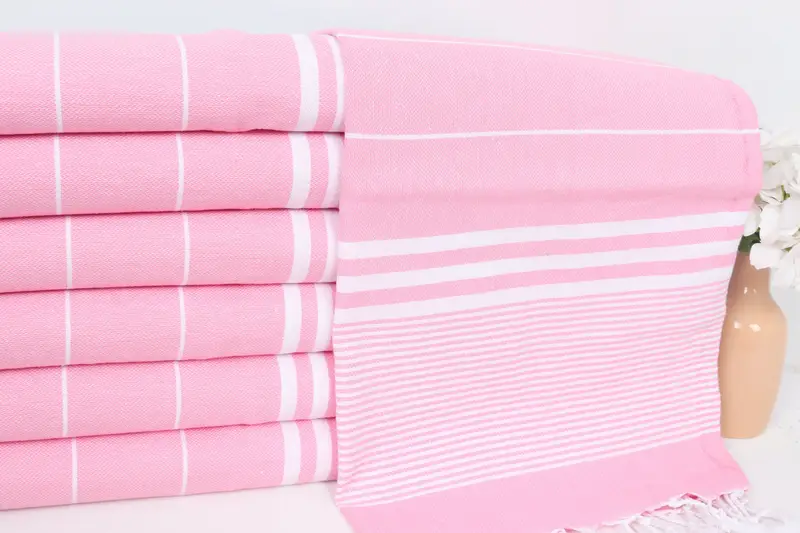Xmas Gifts, Customized Turkish Towel, Embroidery Towel, Handmade Gift, Wedding Gift, Bridesmaid Gifts, 40x24 Cotton Striped Towel, Custom Hand Towel - 2
