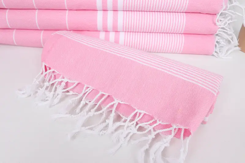Xmas Gifts, Customized Turkish Towel, Embroidery Towel, Handmade Gift, Wedding Gift, Bridesmaid Gifts, 40x24 Cotton Striped Towel, Custom Hand Towel - 4