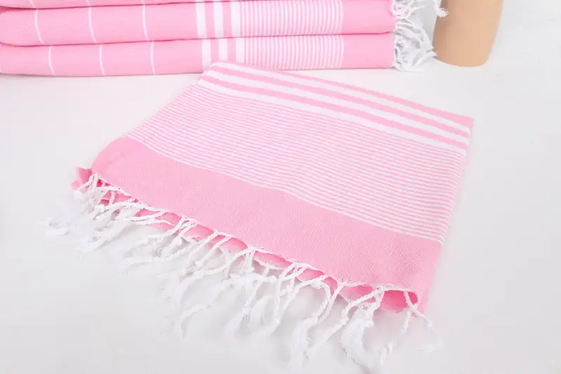 Xmas Gifts, Customized Turkish Towel, Embroidery Towel, Handmade Gift, Wedding Gift, Bridesmaid Gifts, 40x24 Cotton Striped Towel, Custom Hand Towel - 5