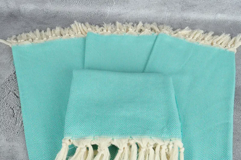 70x40 Cotton Herringbone Towel, Spooky Bachelorette Party Favors, Bridal Shower Gift, Custom Towel, Gym Towel, Best Friend Gift, Memorial Gift - 4