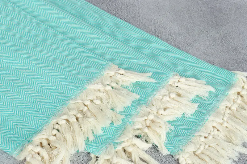 70x40 Cotton Herringbone Towel, Spooky Bachelorette Party Favors, Bridal Shower Gift, Custom Towel, Gym Towel, Best Friend Gift, Memorial Gift - 5