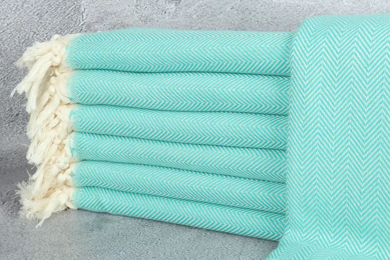 70x40 Cotton Herringbone Towel, Spooky Bachelorette Party Favors, Bridal Shower Gift, Custom Towel, Gym Towel, Best Friend Gift, Memorial Gift - 1