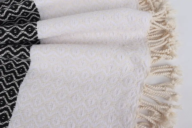 Bachelorette Party Items, Turkish Towel Monogram, Unique Gift, Turkish Towel USA, Turkish hand towel, 70x40 Cotton Striped Towel, Custom Beach Towel - 8