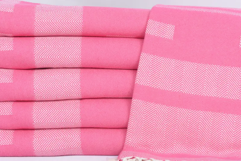 Embroidered Towel, Bachelor Bachelorette Party Favors, Fouta towel, Home Gift, 68x38 Cotton Chevron Towel, Custom monogram Turkish beach towel USA - 3