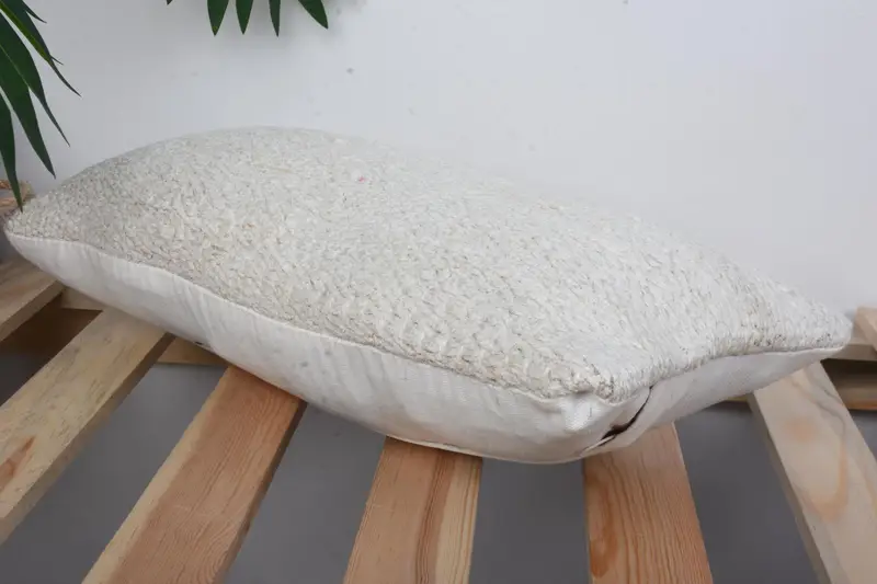 Pillow Sham, 8x16 White Pillow Case, Armchair Pillow Cover, Christmas Cushion, Vintage Pillow, Ethnical Kilim Rug Pillow, Handmade Kilim Cushion - 6