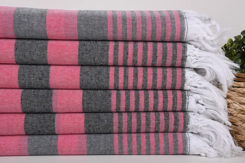 68x36 Cotton Striped Towel, Bachelor Bachelorette Party Favors, Personalized Wedding Gift, Bachelorette Party Gifts Bridesmaids, Gift Towel - 2