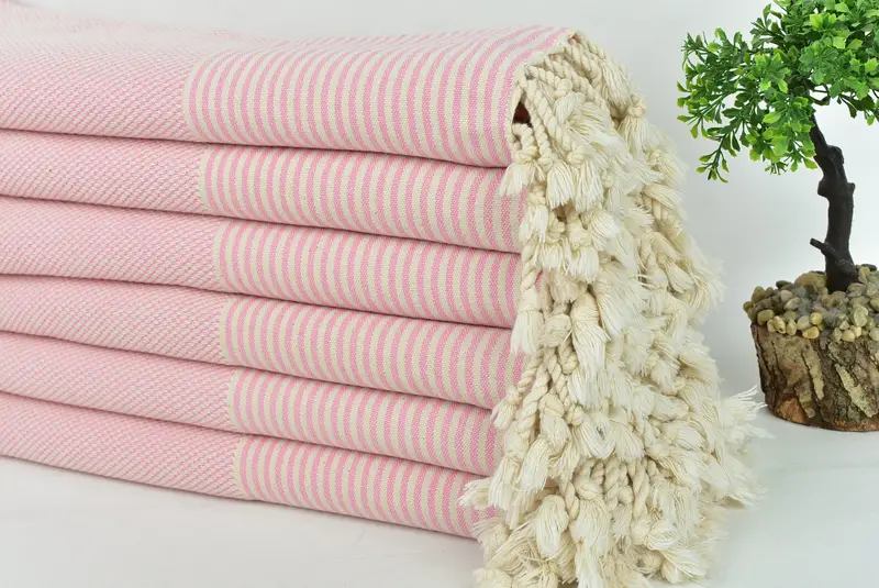 Bachelorette Party Favors, 70x36 Cotton Striped Towel, Wedding Gift Ideas, Bachelor Bachelorette Party Favors, Personalized Bridesmaid Gift - 3