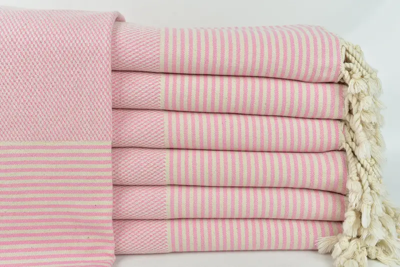 Bachelorette Party Favors, 70x36 Cotton Striped Towel, Wedding Gift Ideas, Bachelor Bachelorette Party Favors, Personalized Bridesmaid Gift - 1