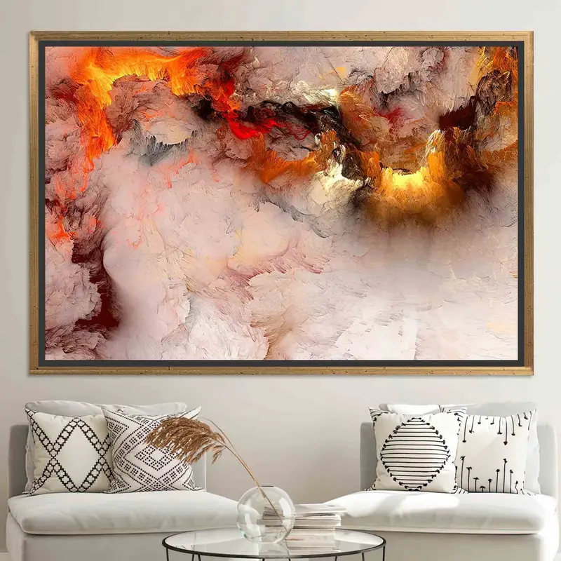 エレガントなプリント キャンバス: 芸術的な優雅さで空間を変革します。