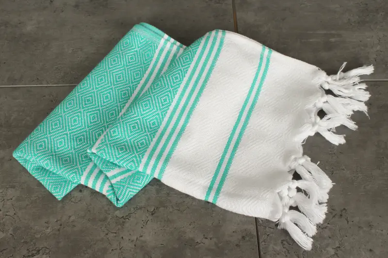 40x18 Cotton Diamond Towel, Birthday Gift, Towel With Name, Custom Hand Towel, Monogrammed Hand Towel, Girl Trip Party Favor, Bridesmaid Gifts - 5