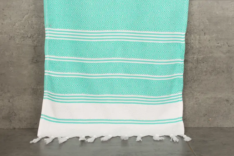 40x18 Cotton Diamond Towel, Birthday Gift, Towel With Name, Custom Hand Towel, Monogrammed Hand Towel, Girl Trip Party Favor, Bridesmaid Gifts - 8