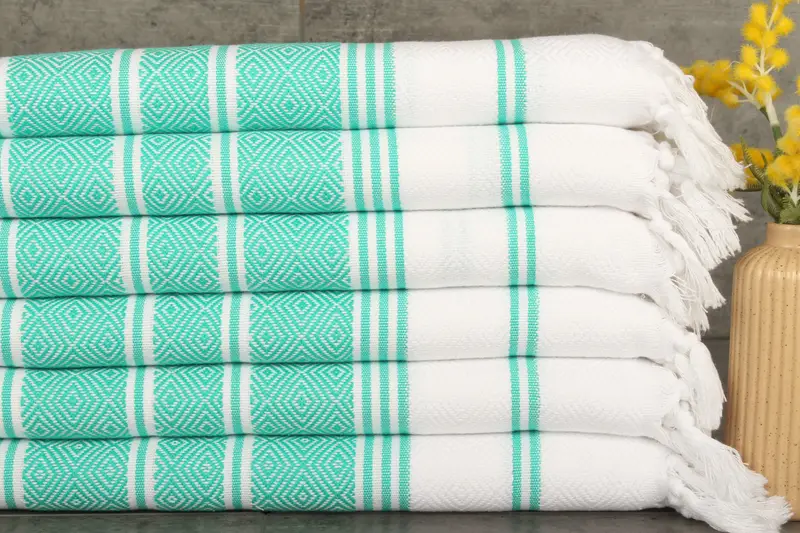 40x18 Cotton Diamond Towel, Birthday Gift, Towel With Name, Custom Hand Towel, Monogrammed Hand Towel, Girl Trip Party Favor, Bridesmaid Gifts - 1