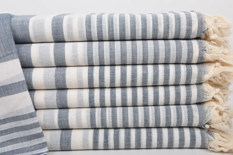 Absorbent towel, Hammam towel, Baby Boy Gift, Personalized Turkish Beach Towel, Summer Towel, 70x40 Cotton Striped Towel, Personalized Beach Towel