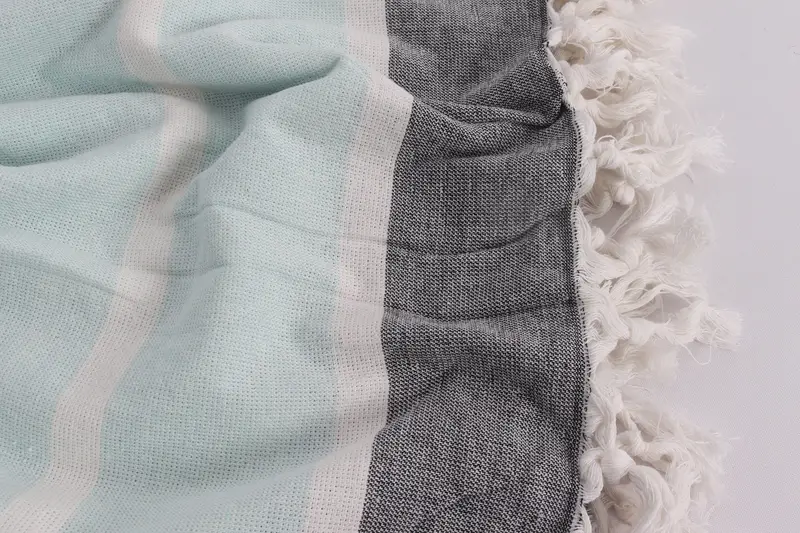 Personalized Wedding Gift, 64x40 Cotton Striped Towel, Bridesmaid Gift Towel, Luxury towel, Turkish Bath Towel Set, Kids Beach Towel, Grandma Gift - 8