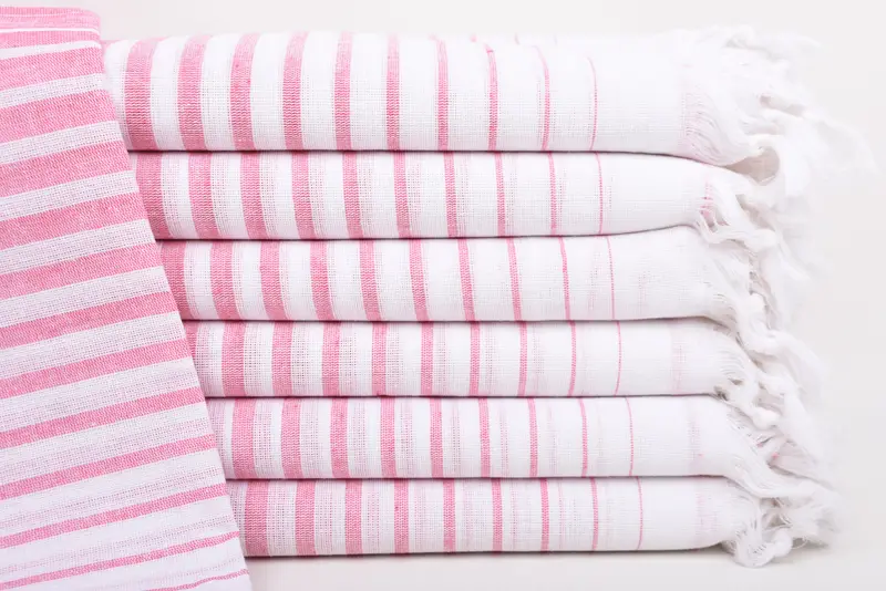 Sand-free towel, First Wedding Anniversary Gift, Bridesmaid Gift, Wedding Gift For Bride, Cotton towel, Cute Beach Towel, 70x40 Cotton Striped Towel
