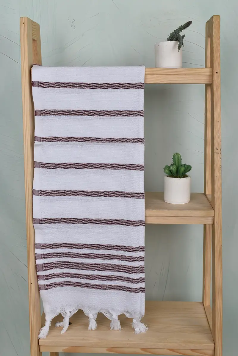 Gym Towel, 36x24 Cotton Herringbone Towel, Monogram Hand Towel, Monogram Kitchen Towel, Bridesmaid Gifts, Bulk Order Towel, Custom Tea Towel - 7