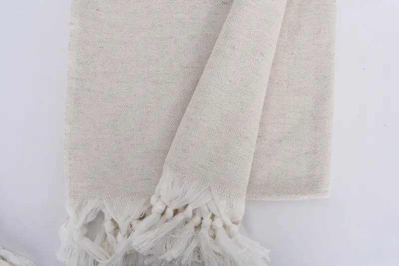 70x40 Linen Striped Towel, Wedding Gift, Housewarming Gift, Personalized Turkish bath towel for home decor, Baby Boy Gift, Sand-resistant towel - 8
