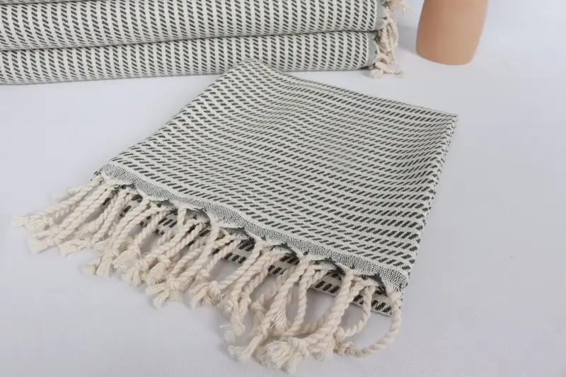 40x20 Cotton Polka Dot Towel, Monogram Towels, Personalized Dish Towel, Turkish Tea Towel, Hand Size Towels, Personalized Kitchen Towel, Spa Towel - 5