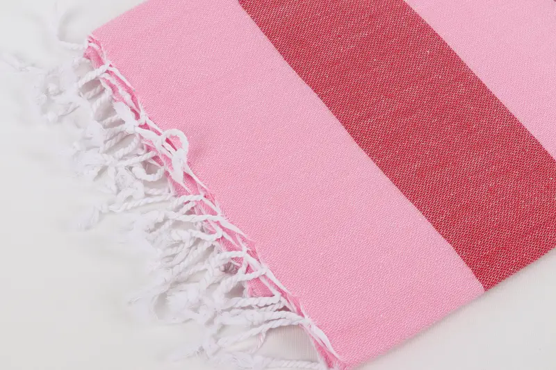 Quick-Dry Beach Towel, 70x40 Cotton Striped Towel, Hammam towel, Embroidery Towels, Thin towel, Sand-Resistant Peshtemal, Bulk Order Towel - 7