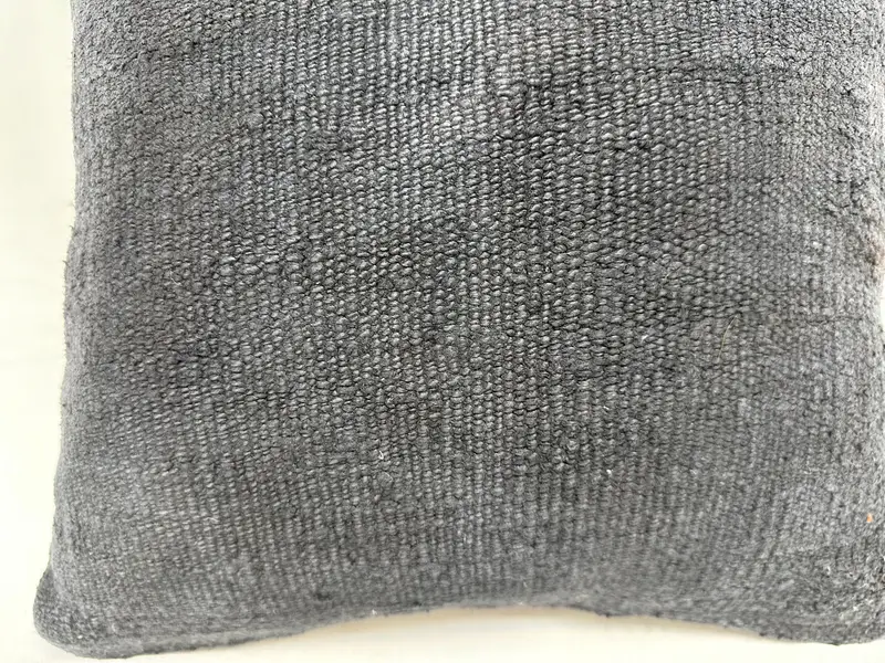 Pillow for Couch, 16x16 Gray Pillow Sham, Traditional Pillow, Cushion, Kilim Pillow, Gift Pillow, Aesthetic Pillow Cover, Indoor Pillow Sham - 2