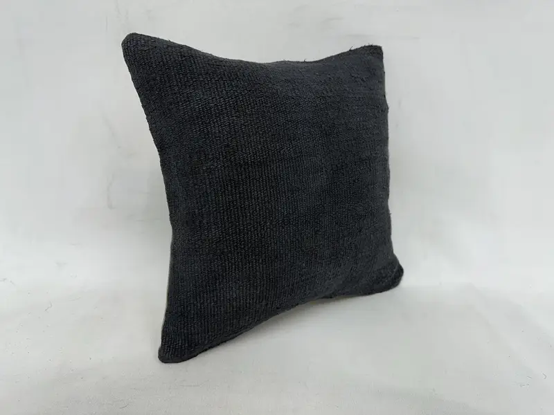 Pillow for Couch, 16x16 Gray Pillow Sham, Traditional Pillow, Cushion, Kilim Pillow, Gift Pillow, Aesthetic Pillow Cover, Indoor Pillow Sham - 3