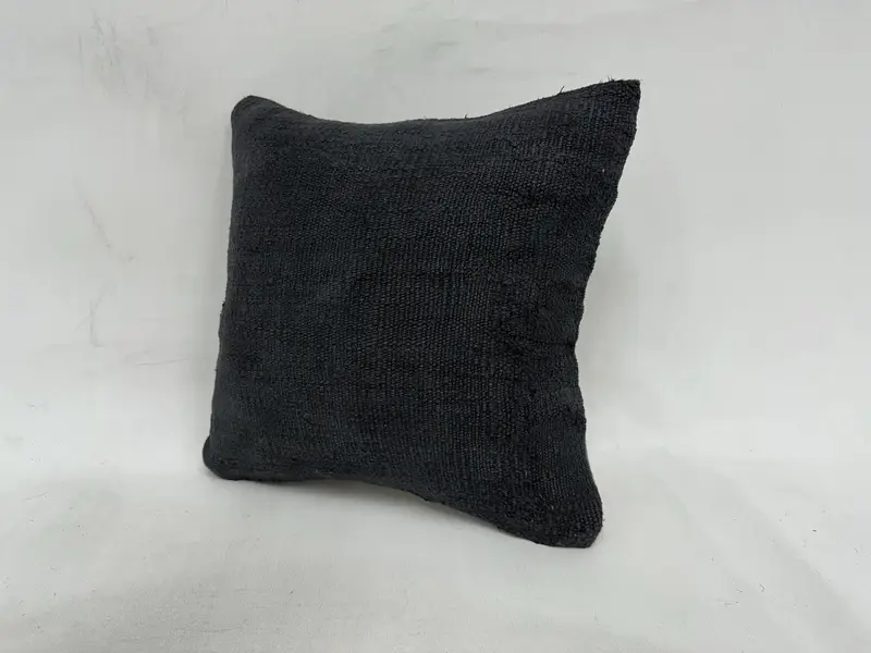 Pillow for Couch, 16x16 Gray Pillow Sham, Traditional Pillow, Cushion, Kilim Pillow, Gift Pillow, Aesthetic Pillow Cover, Indoor Pillow Sham - 4