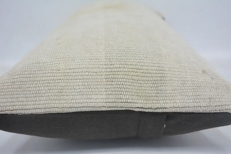 12x24 Inches Embroidered Geometric Pillow, Handmade Decorative Pillow - 5